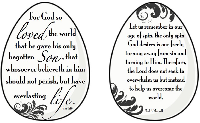 clipart easter verse
