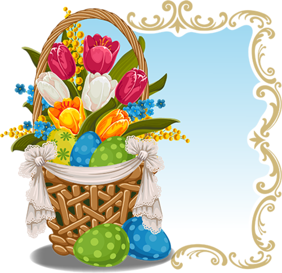 letters clipart easter