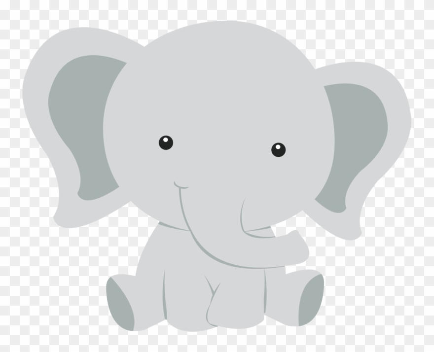 clipart elephant baby shower