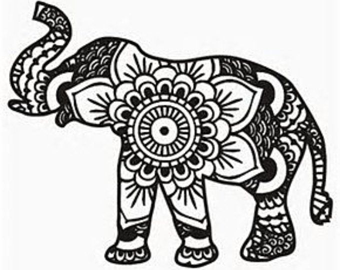 Download Clipart elephant bohemian, Clipart elephant bohemian Transparent FREE for download on ...