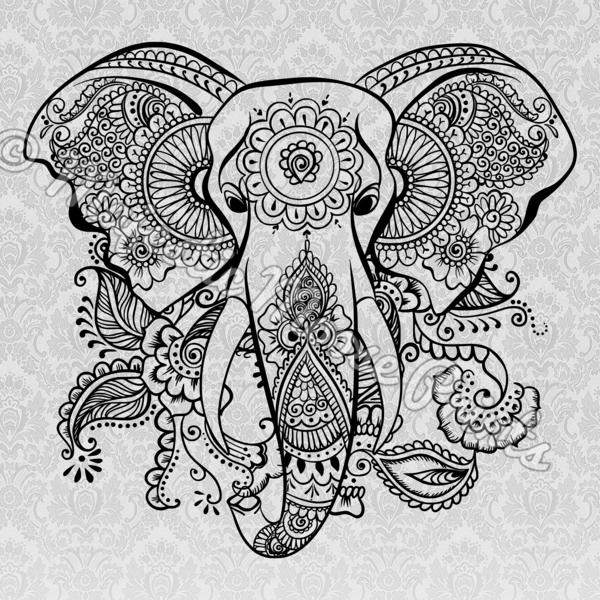 Free Free 53 Transparent Mandala Elephant Svg SVG PNG EPS DXF File