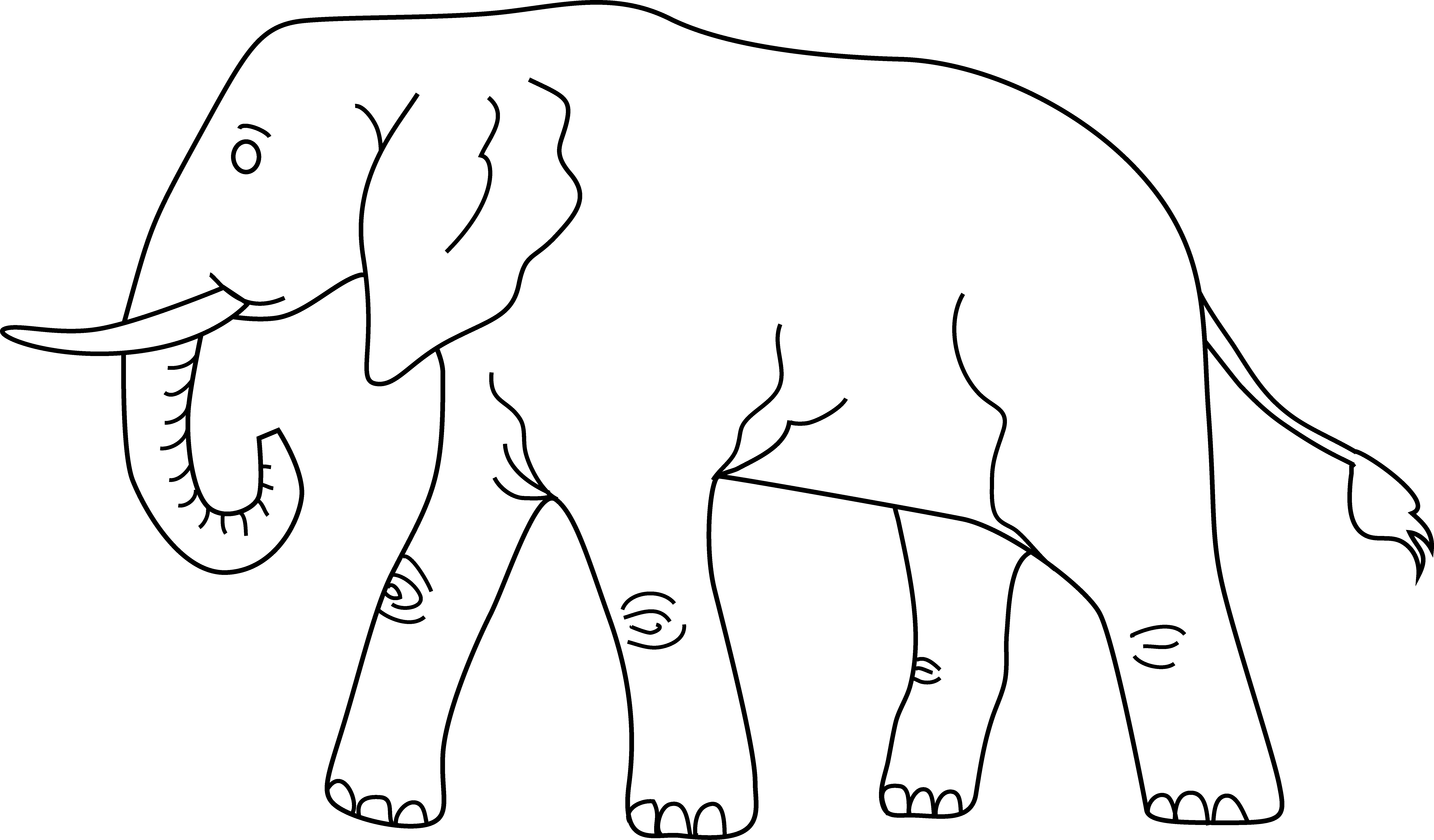 White Elephant Outline Images Check Out Our Elephant Outline