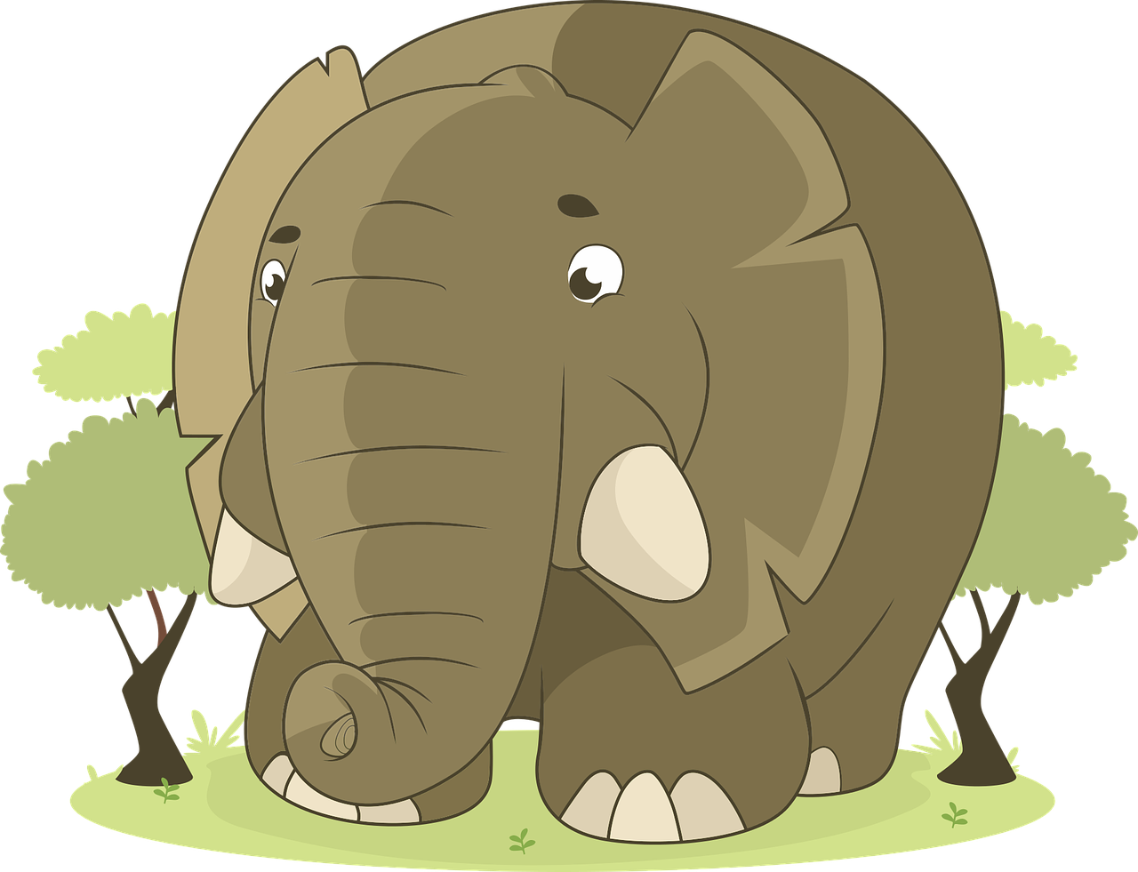 clipart elephant designer