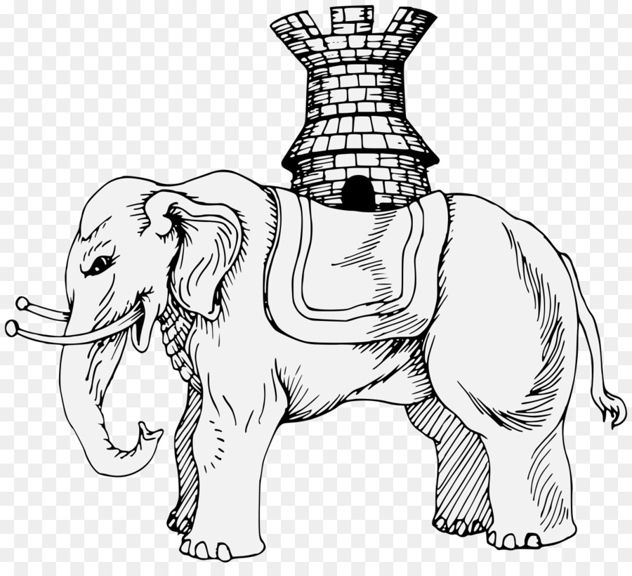 Elephant clipart dog. Indian wildlife 