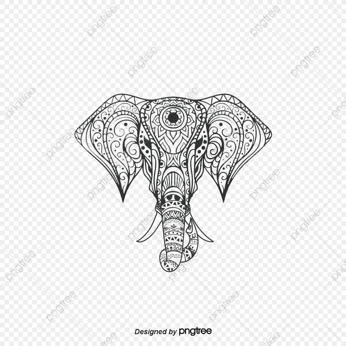 elephants clipart god