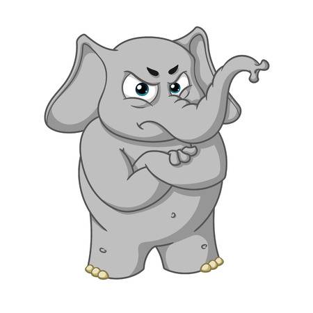 elephant clipart evil