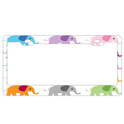 elephants clipart frame