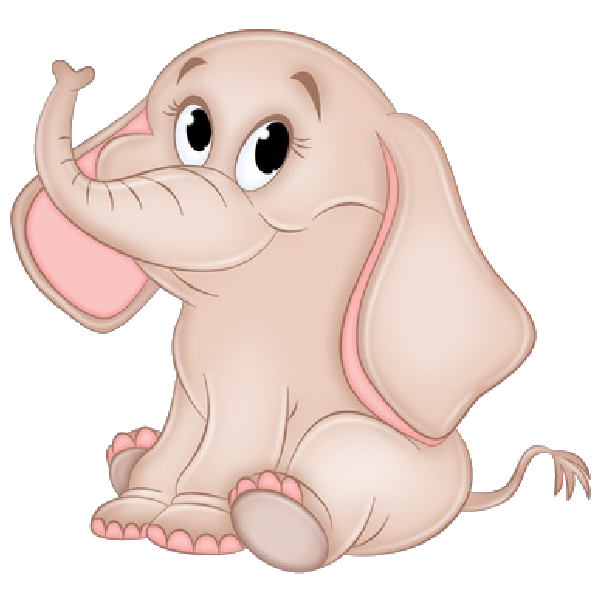 Girl clipart elephant. Funny baby images cliparts