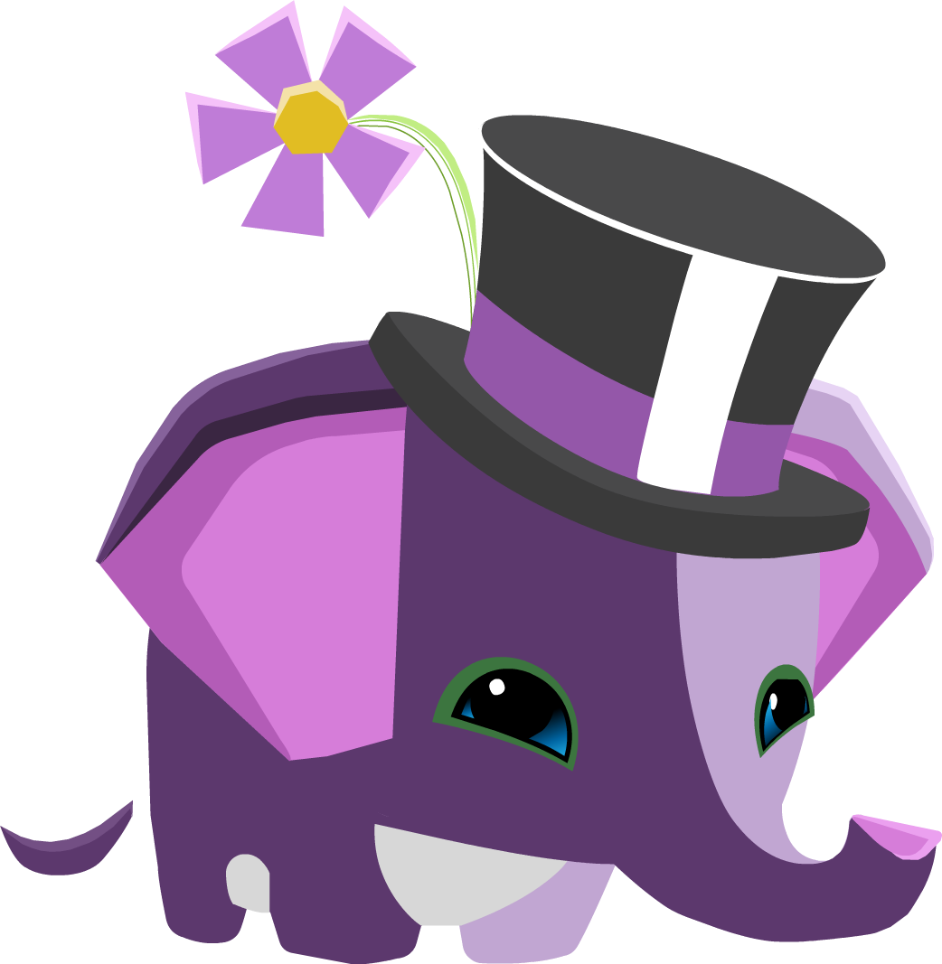 lavender clipart elephant