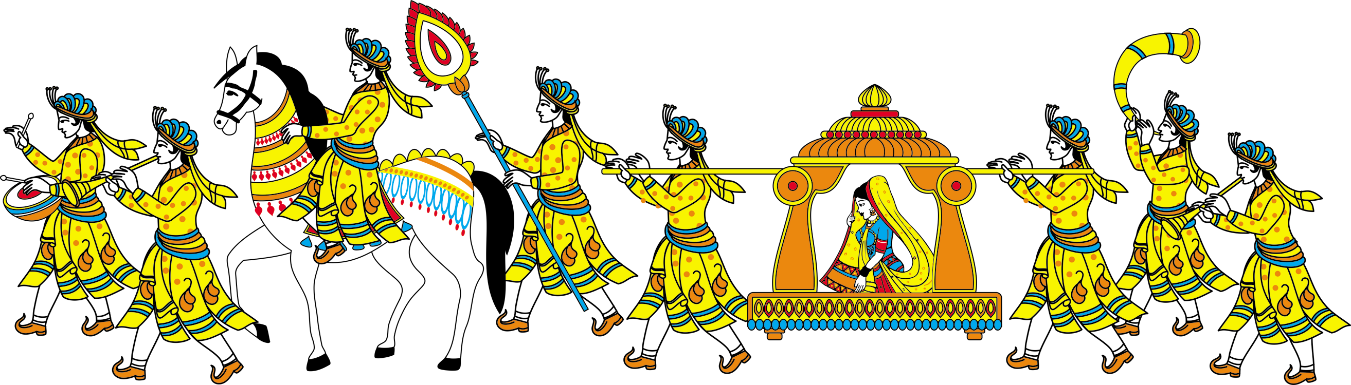 Decorative clipart mandap.  collection of indian