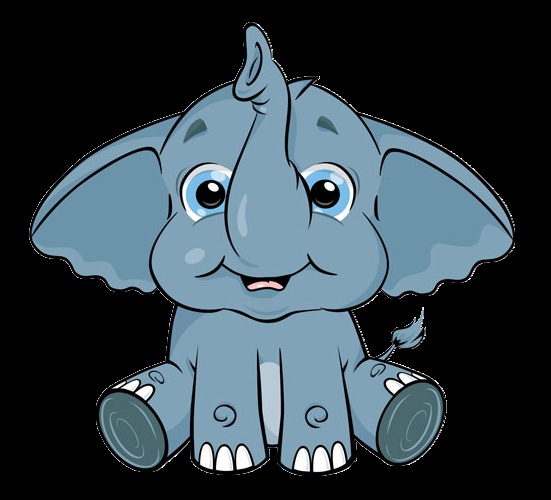 clipart elephant mouth