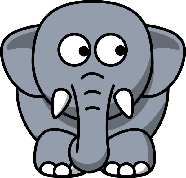 clipart elephant mouth
