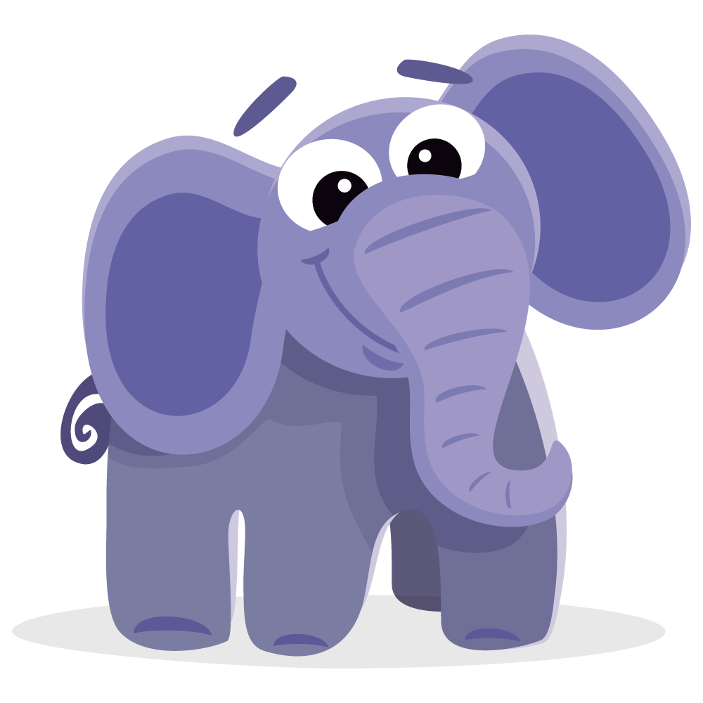 clipart school elephant