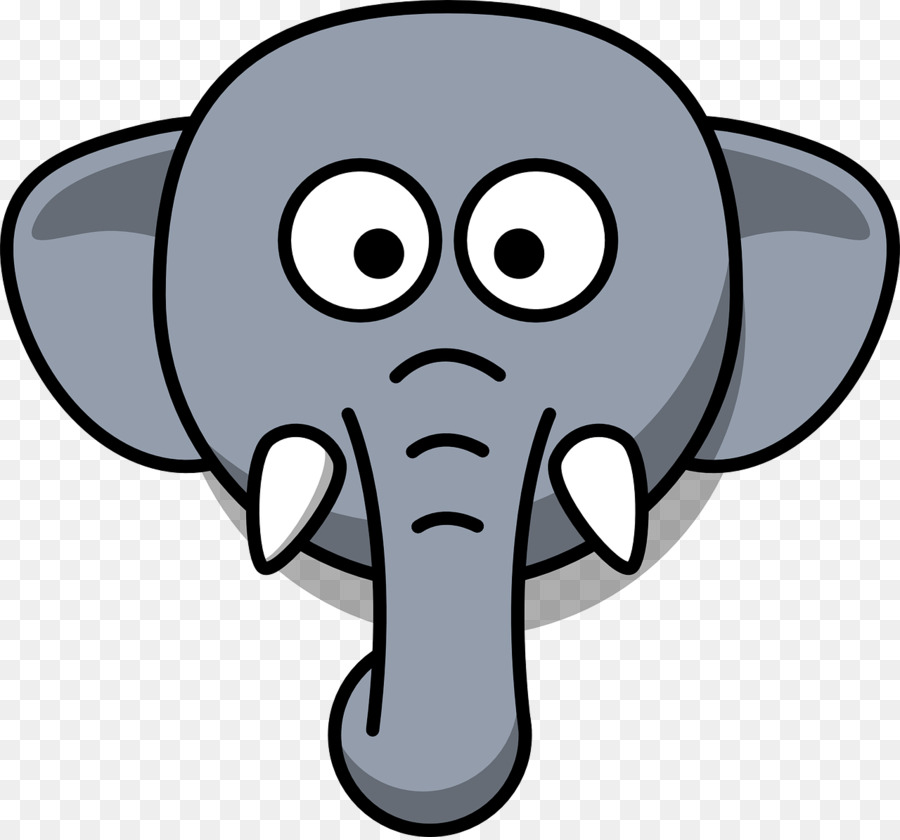 clipart elephant nose