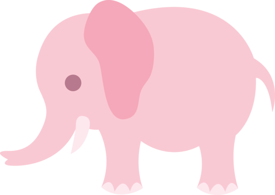clipart elephant shape
