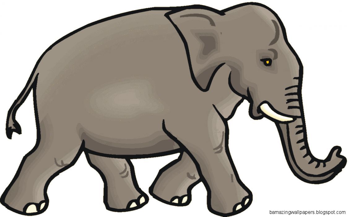 elephant clipart side view
