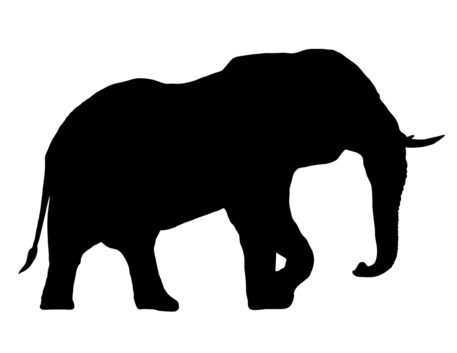 Free cliparts download clip. Clipart elephant silhouette