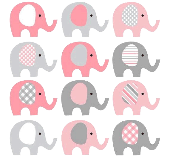 Pin by scrapbooking gif. Elephant clipart baby shower