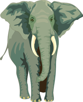 clipart elephant task