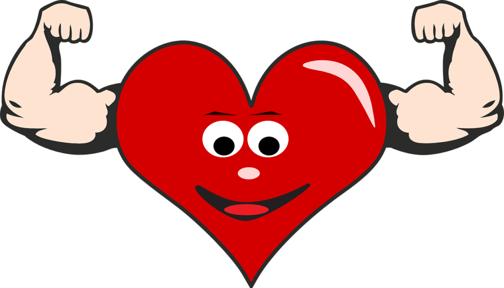 Fitness clipart healthy heart. Having excellent health with