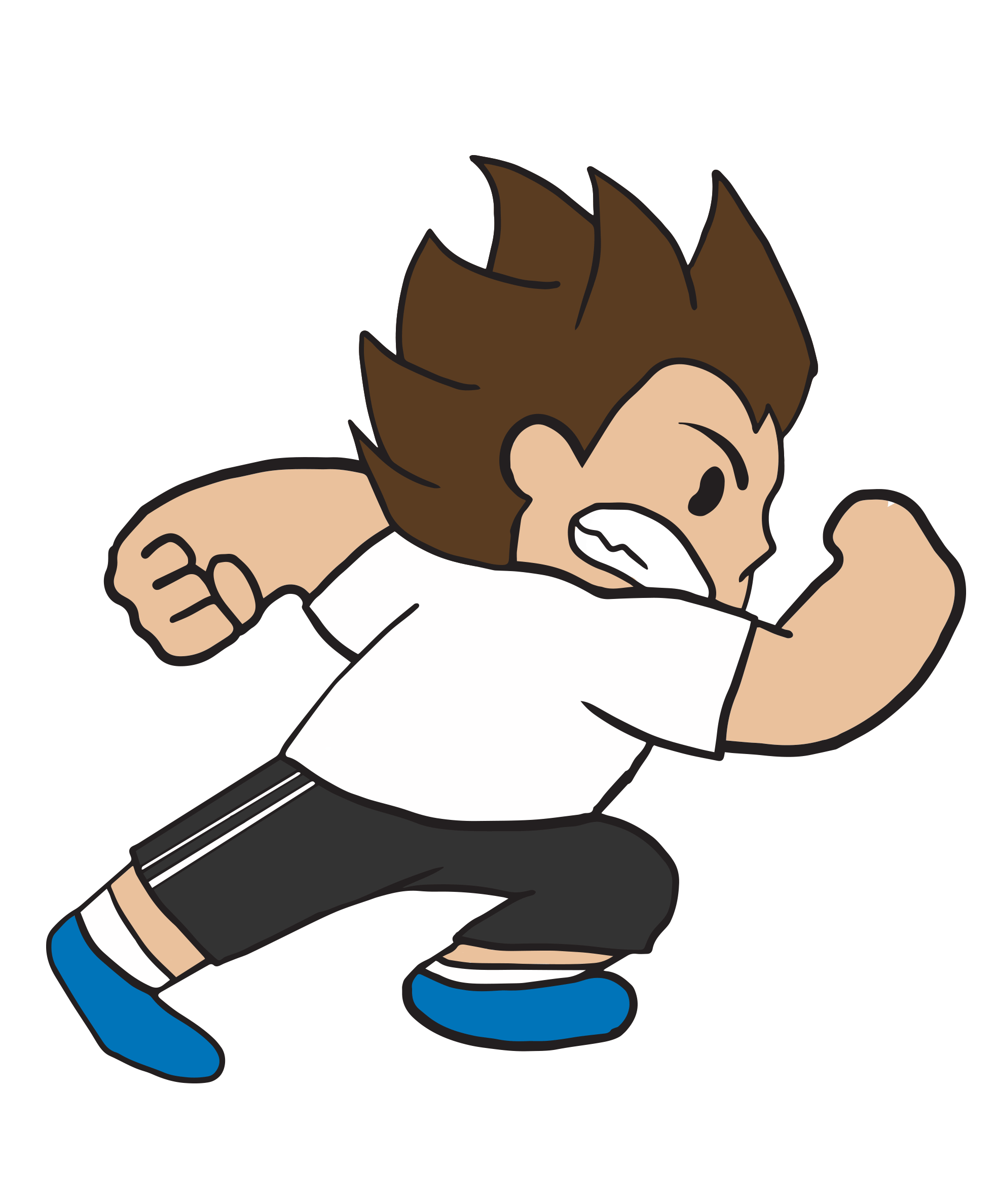 By ryan collins on. Exercising clipart character