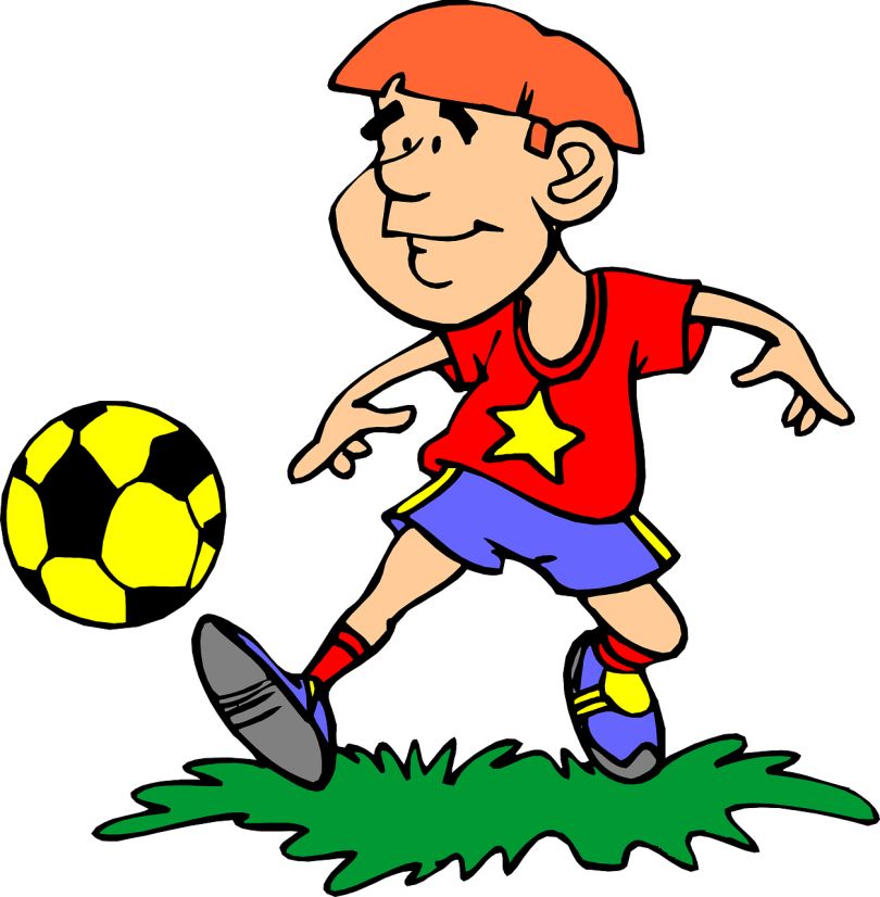 Best sports for young. Muscles clipart healthy boy