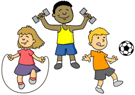 Free exercise funny cliparts. Fitness clipart physical activity