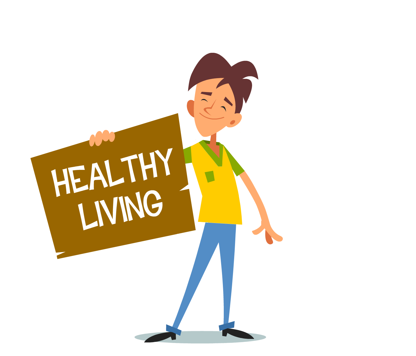 Boost your health and. Exercise clipart healthy living