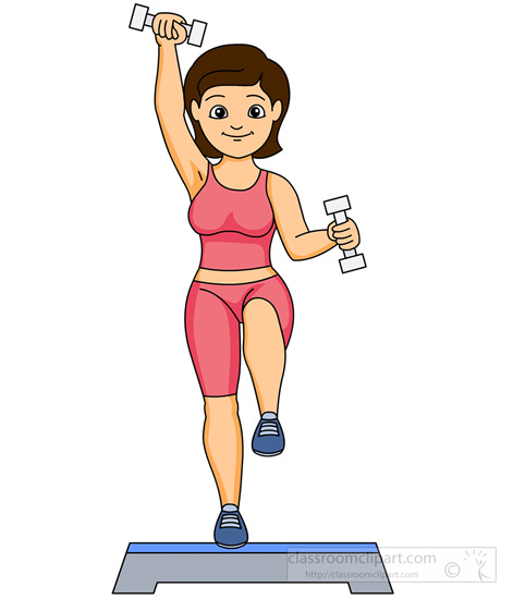 Exercise clipart aerobic. Clip art images free