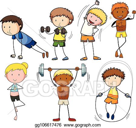 clipart exercise illustration