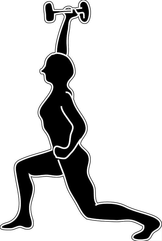 Fitness clipart womens fitness. Free women exercise cliparts