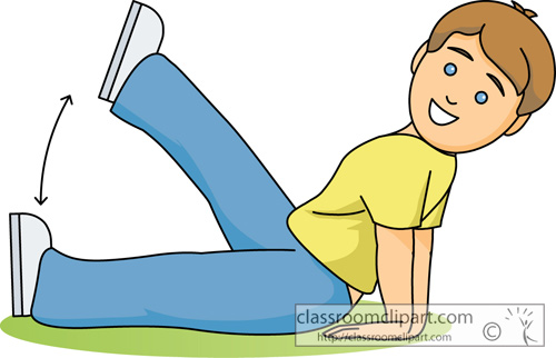 Image . Exercise clipart leg exercise