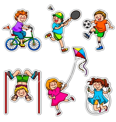 clipart exercise preschool