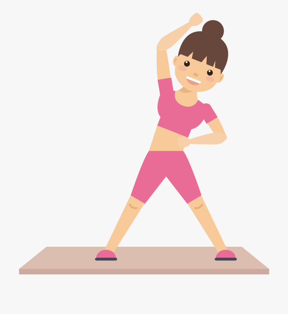 Physical exercise clip art. Exercising clipart fitness