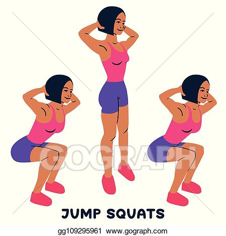 clipart exercise squat exercise