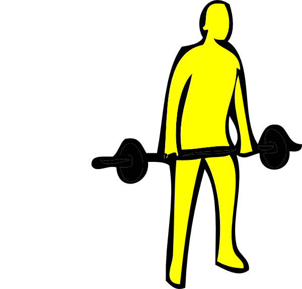 Dumbbells clipart exercise science. Partners in health pic