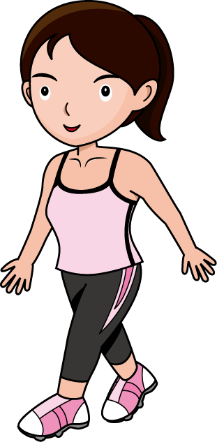 Exercise clipart walking. Free walk cliparts download