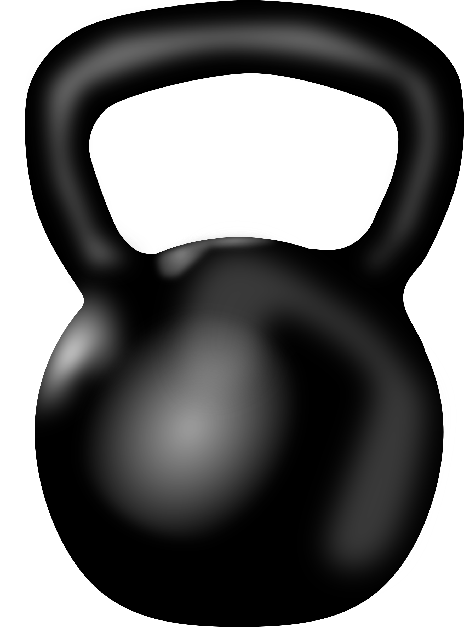 Kettlebell. Weight clipart invisible background