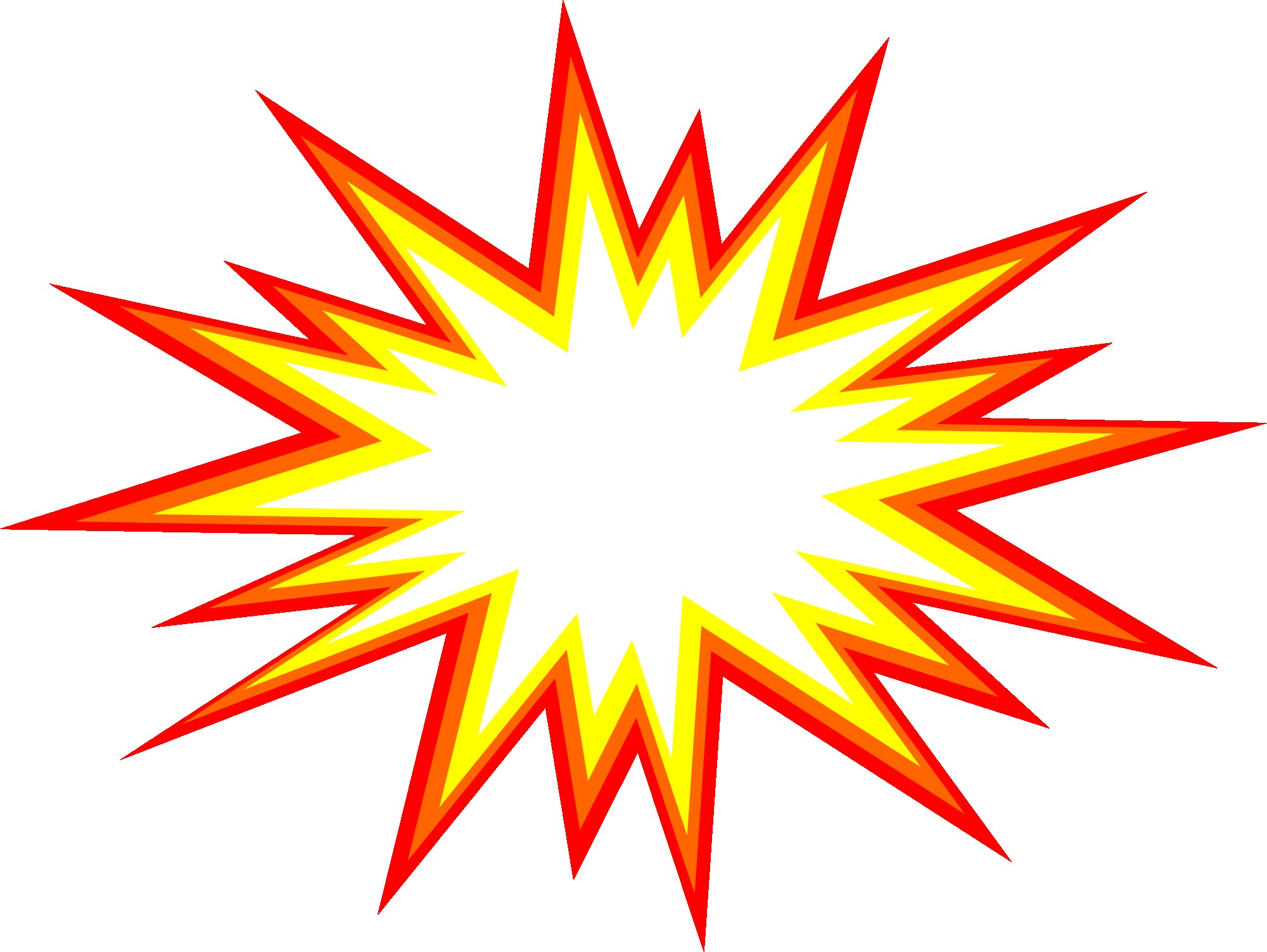 Explosion clipart blank. Collection of free download