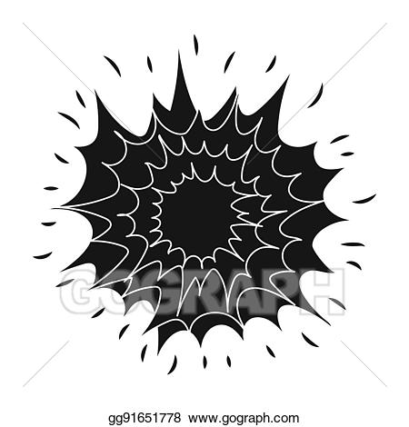 Clipart explosion bmp. Clip art icon in