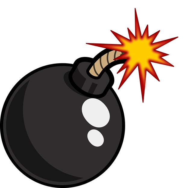clipart explosion bombing
