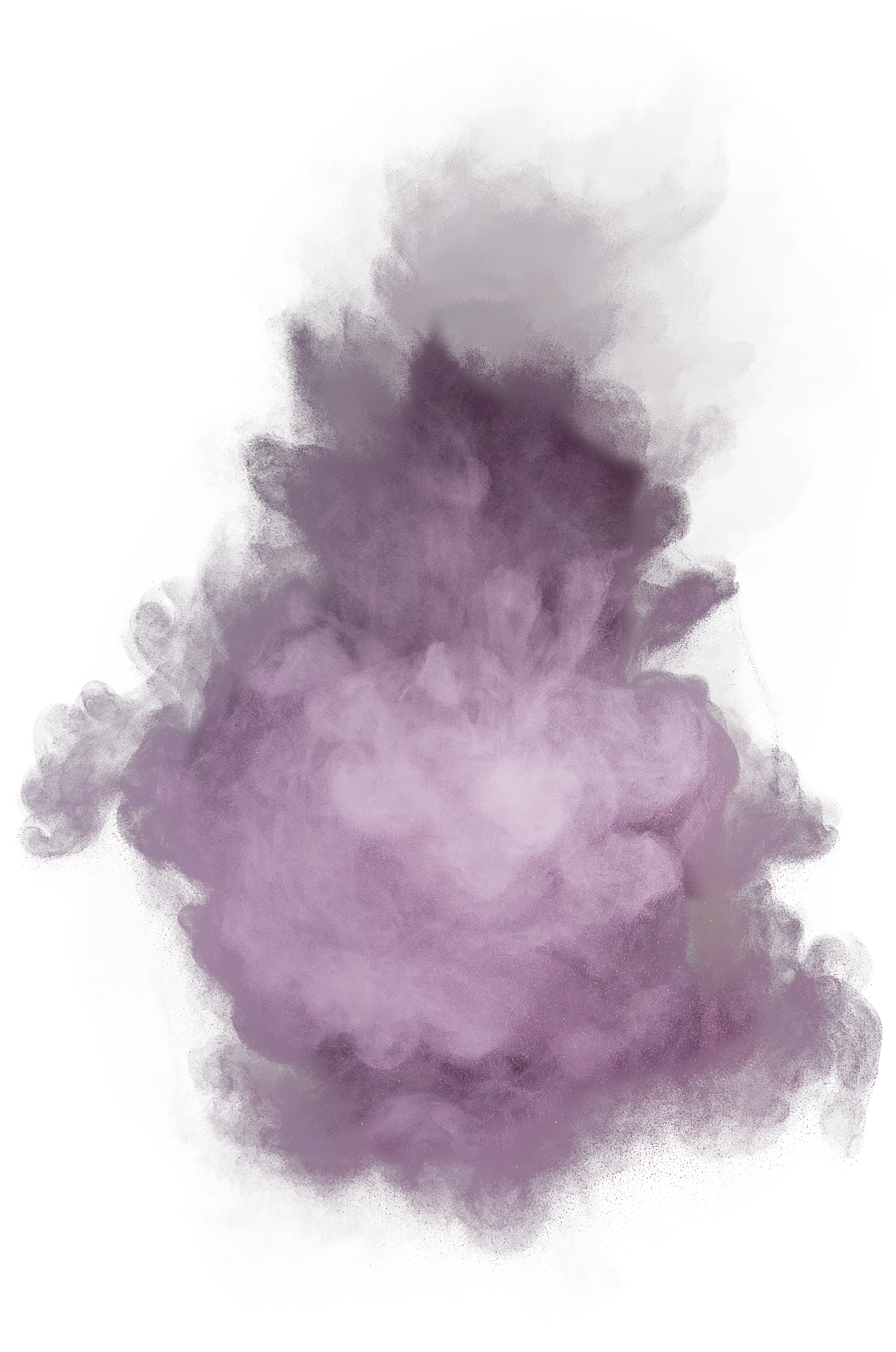 purple clipart explosion