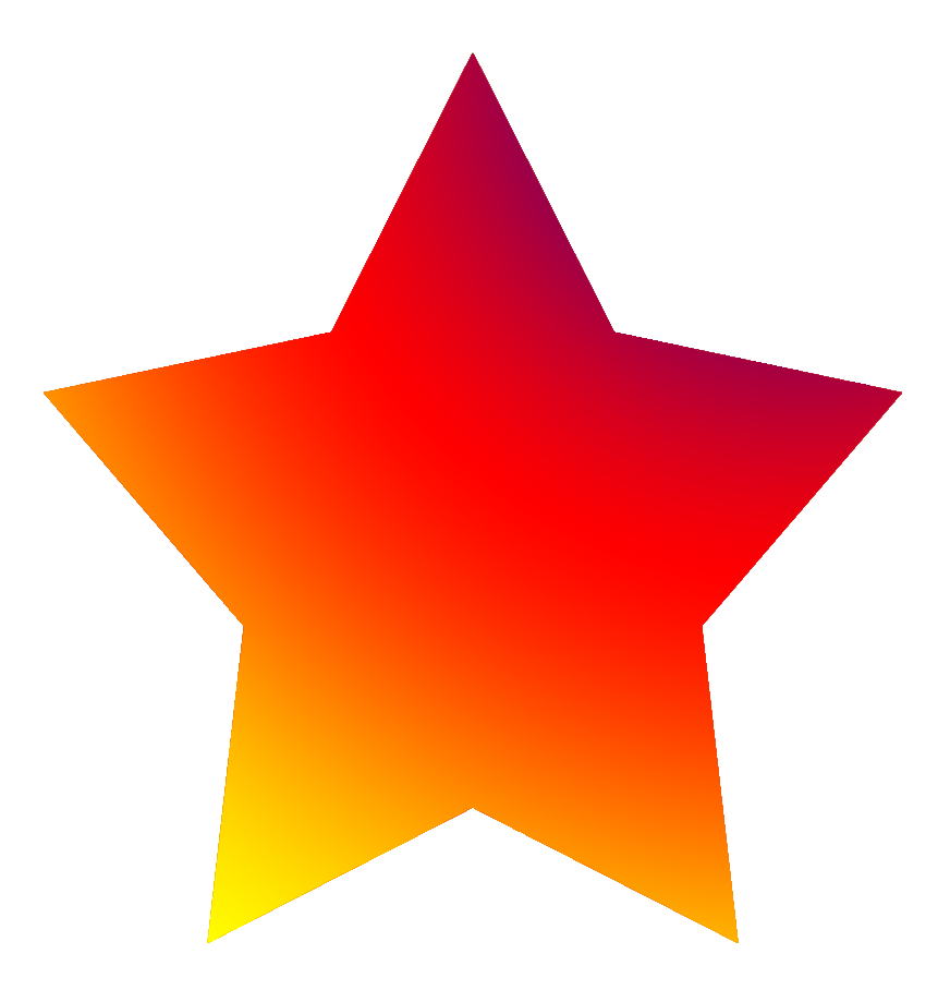 clipart explosion colourful star