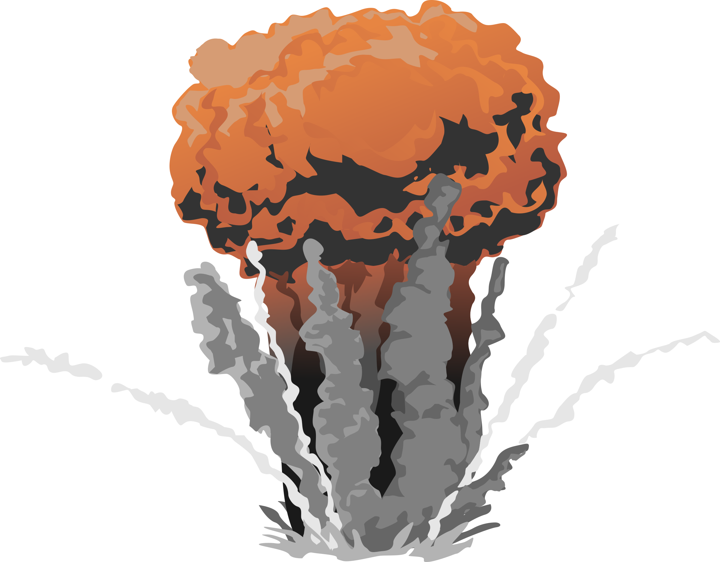 explosion clipart gas bomb