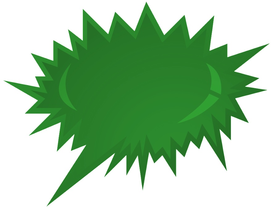 clipart explosion green explosion