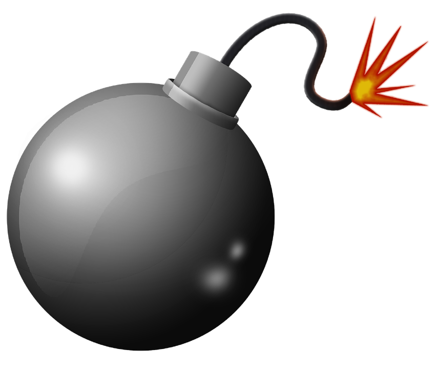 Explosion grenade explosion