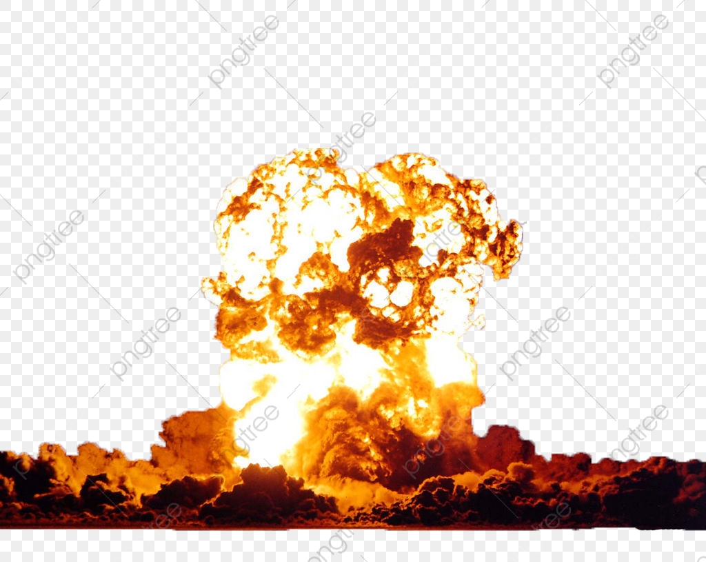 clipart explosion hydrogen bomb