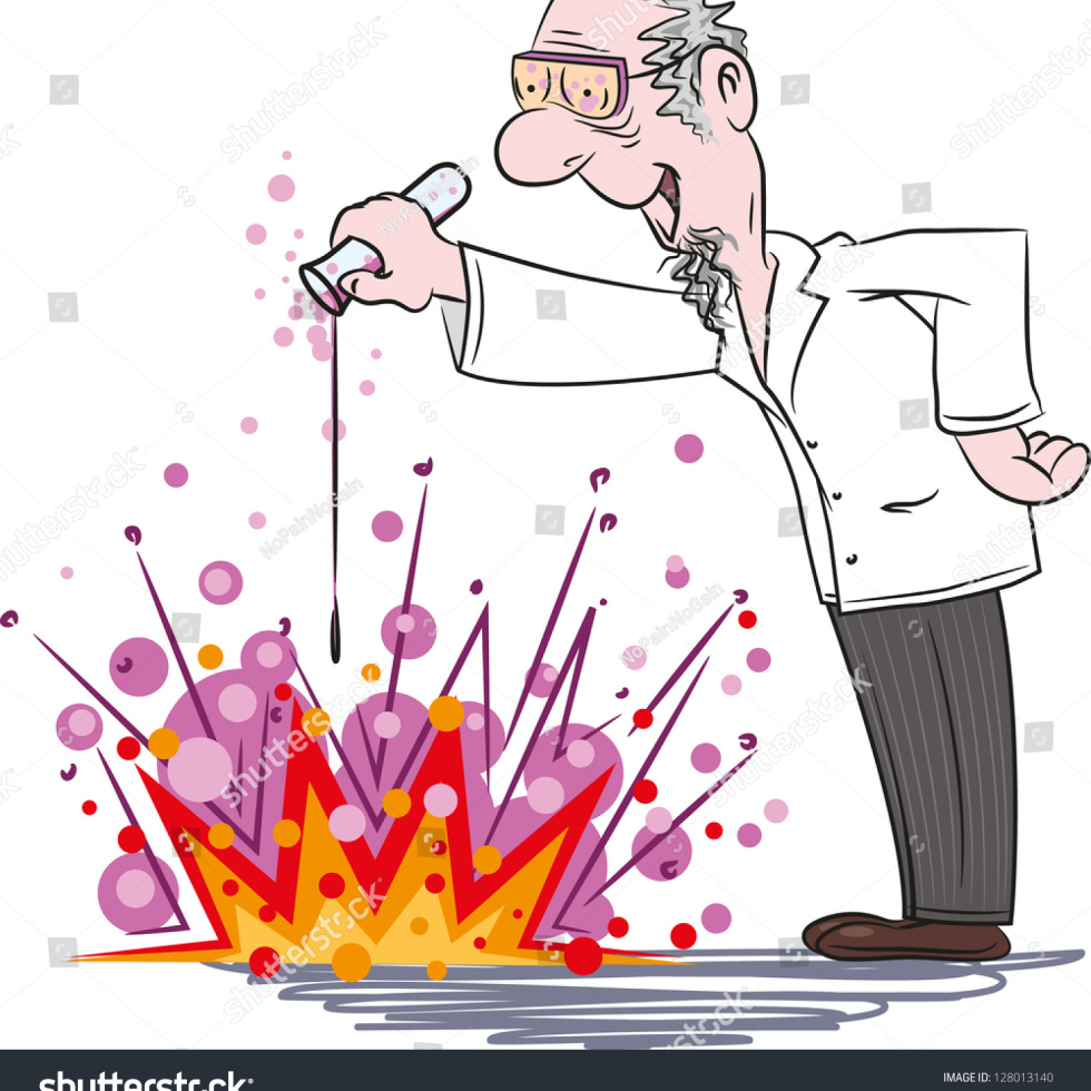 lab clipart explosion