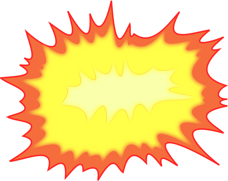 explosion clipart ice