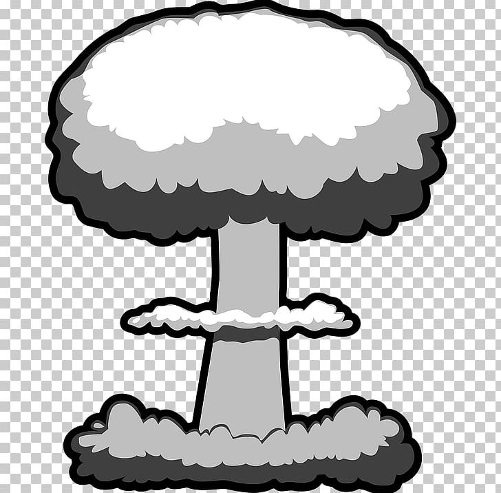 clipart explosion mushroom cloud